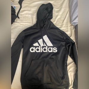 Black Adidas Hoodie L
